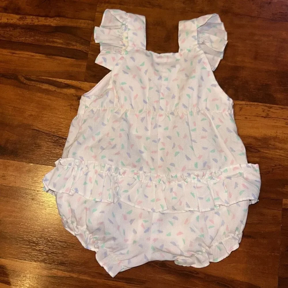 Vintage Seashell Romper